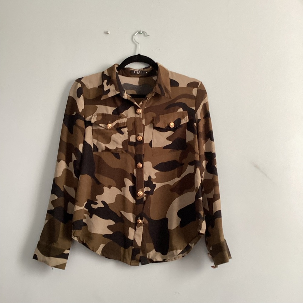 Women’s camouflage blouse